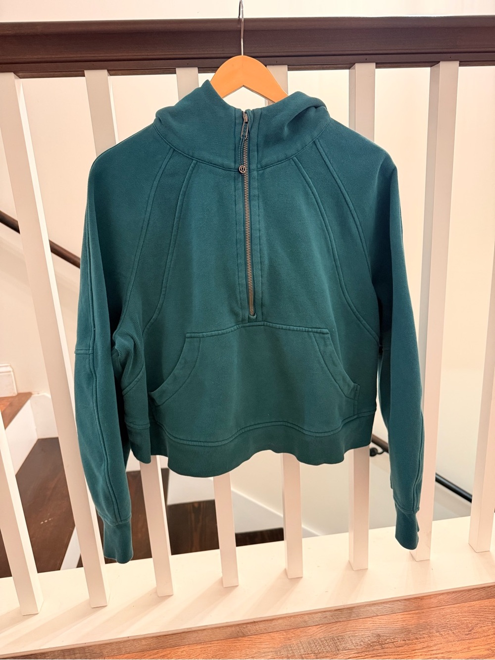 lululemon athletica Teal Cropped scuba